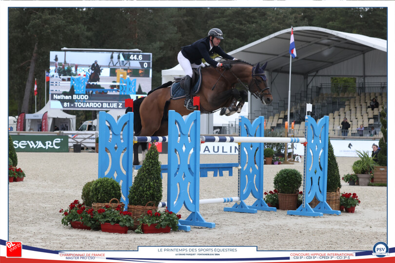 Touardo Blue Z faultless and qualified for the GP